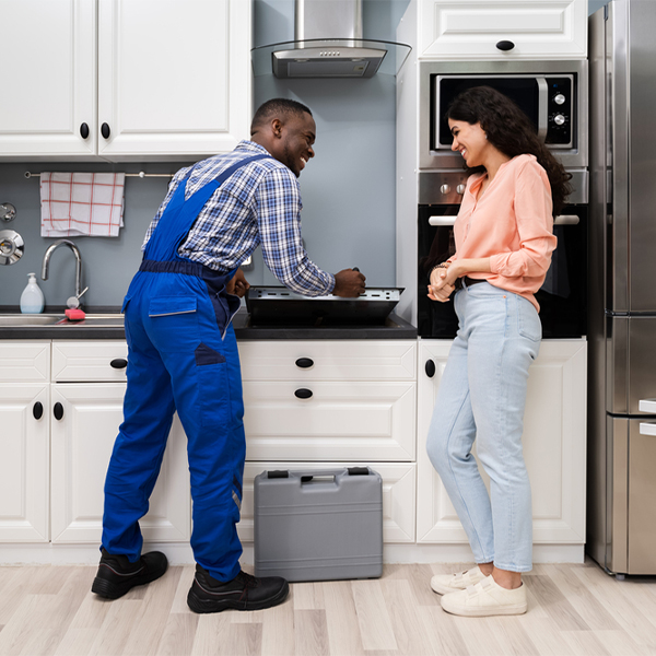 what kind of warranty do you offer on your cooktop repair services in Coushatta